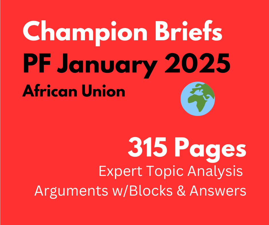 Champion Briefs January 2025 PF File: Somaliland