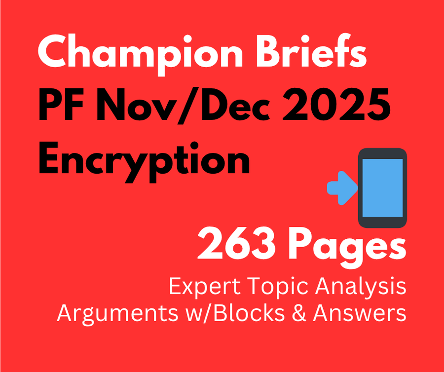 Champion Briefs November/December 2025 PF File: Access to Encrypted Communications