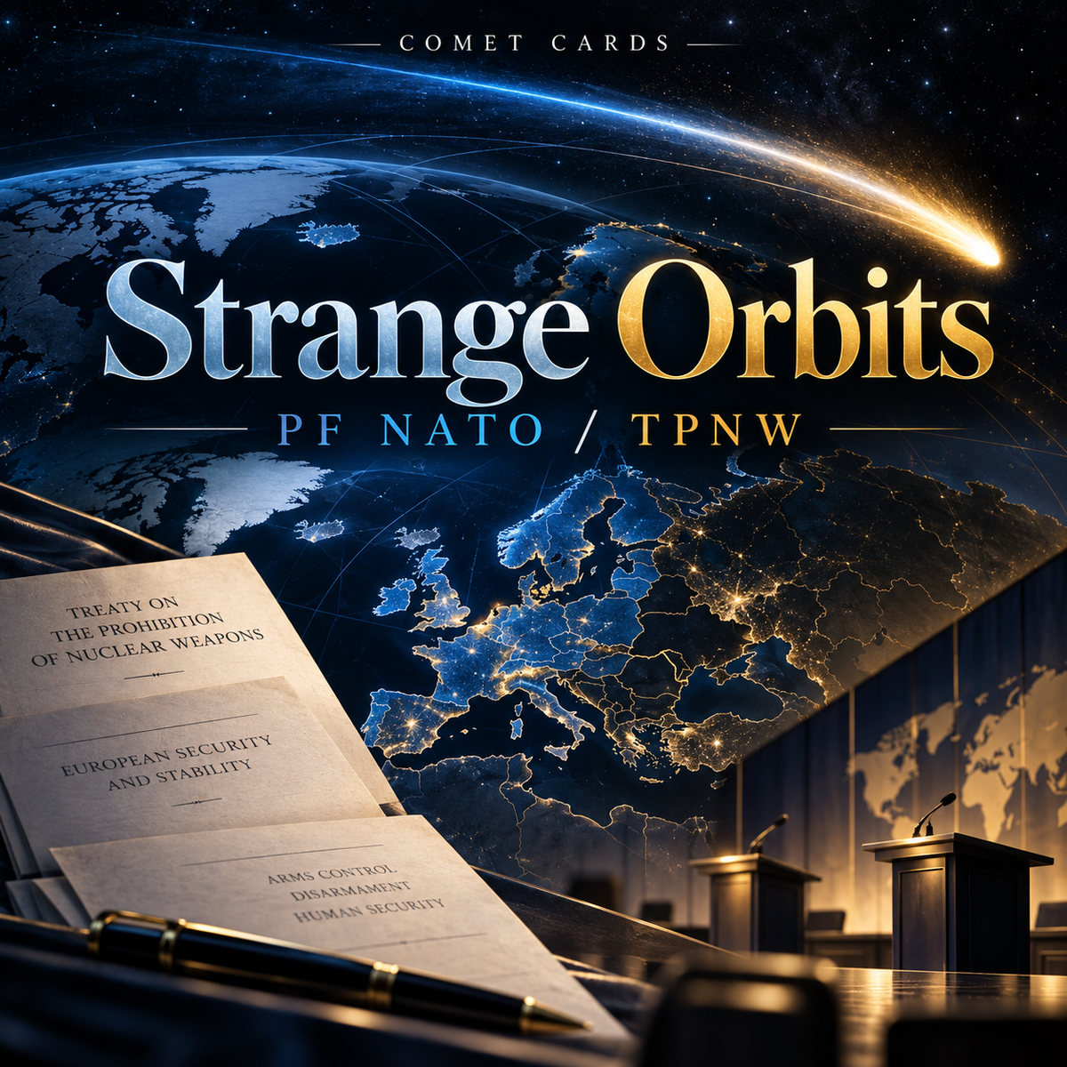 COMET CARDS — STRANGE ORBITS — PF NOVEMBER / DECEMBER 2026 TOPIC FILE
