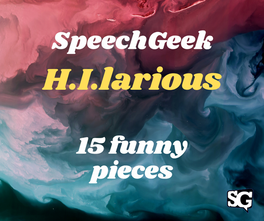 SpeechGeek Presents: H.I.-larious Combination Package